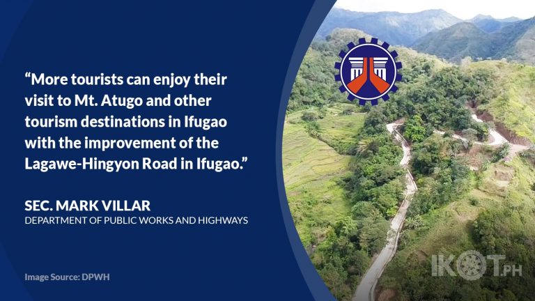 Dpwh Improves Road To Ifugaos Mt Atugo Villar — Ikotph 8025