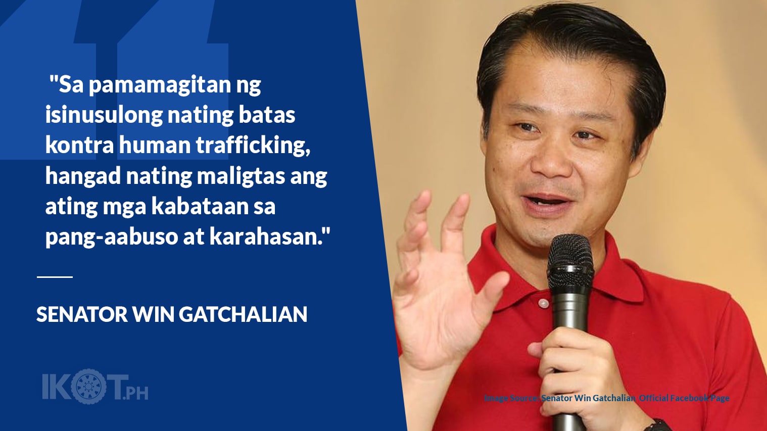 PH KEEPS ‘TIER 1’ HUMAN TRAFFICKING FIGHT STATUS — IKOT.PH