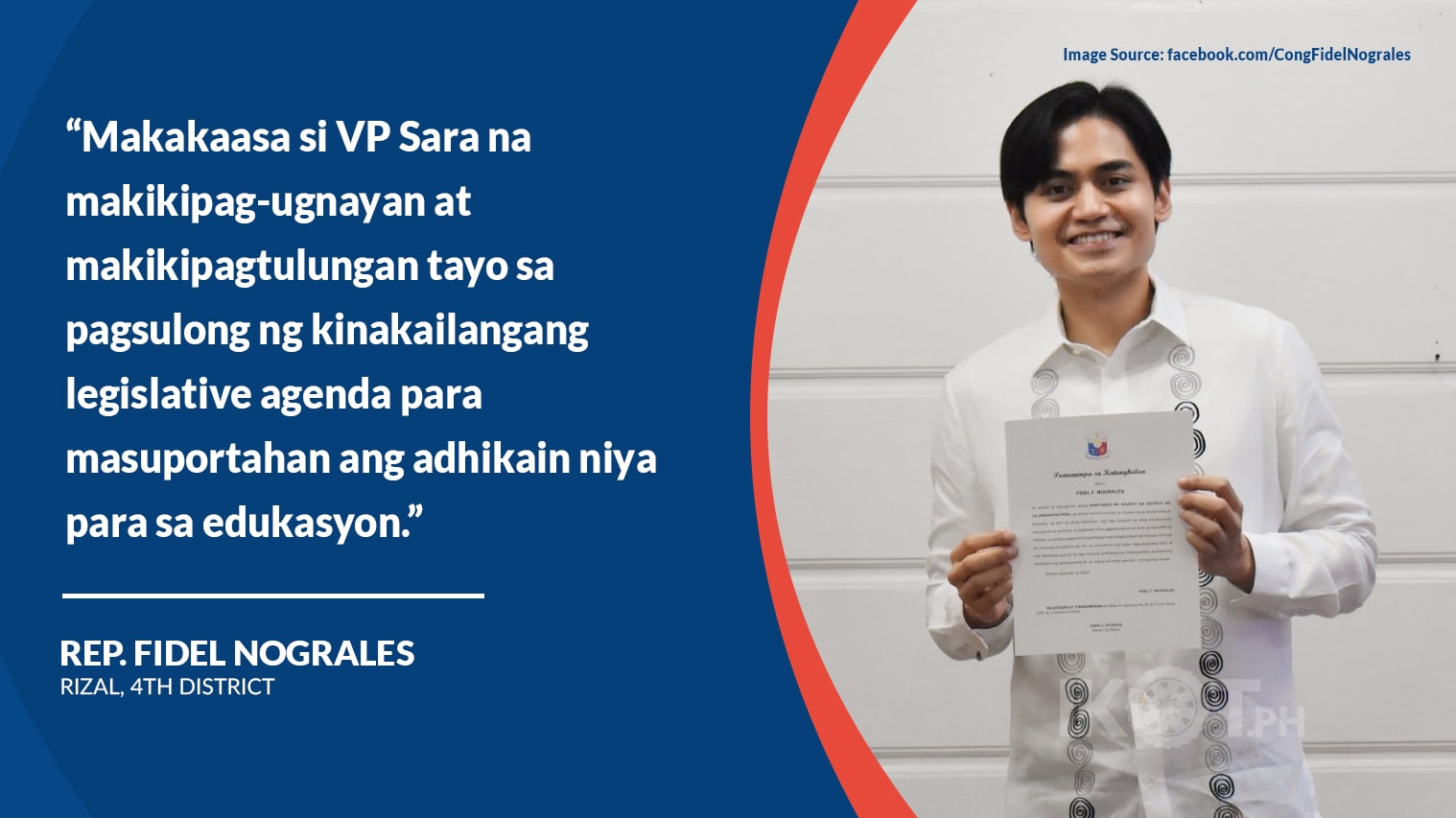 NOGRALES SWORN INTO OFFICE BY VP SARA DUTERTE — IKOT.PH