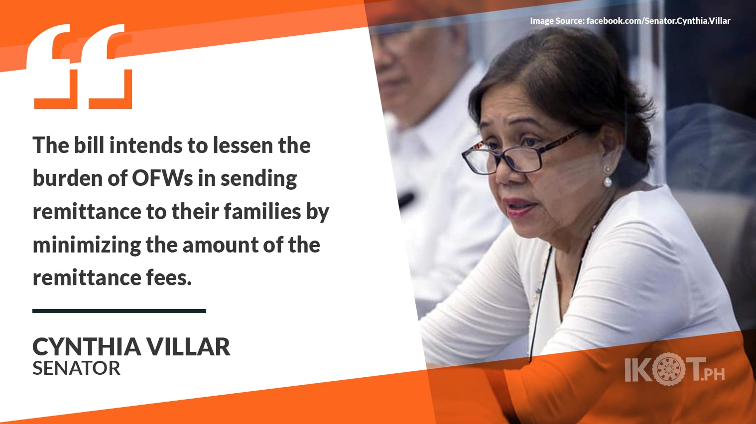 PROTECT OFWS’ REMITTANCES – VILLAR — IKOT.PH