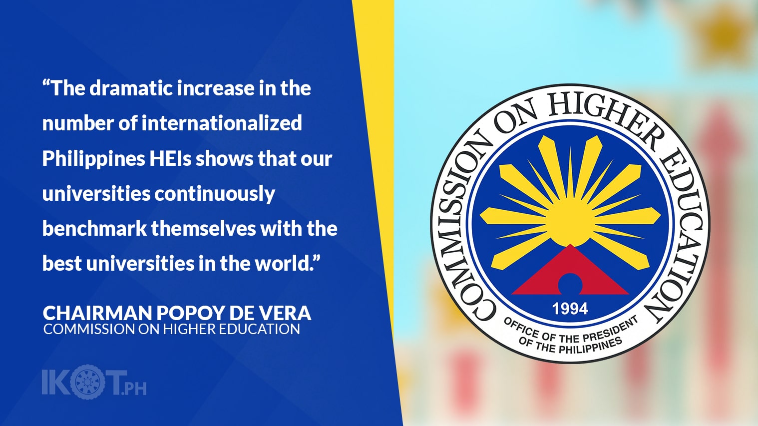 ATENEO, UP IN WORLD UNIVERSITY RANKINGS LIST — IKOT.PH