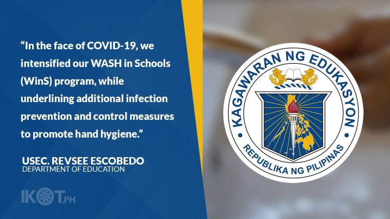 DEPED PROMOTES HANDWASHING IN SCHOOLS IKOT PH   REC 10 18 2022 Deped Min 800x450 