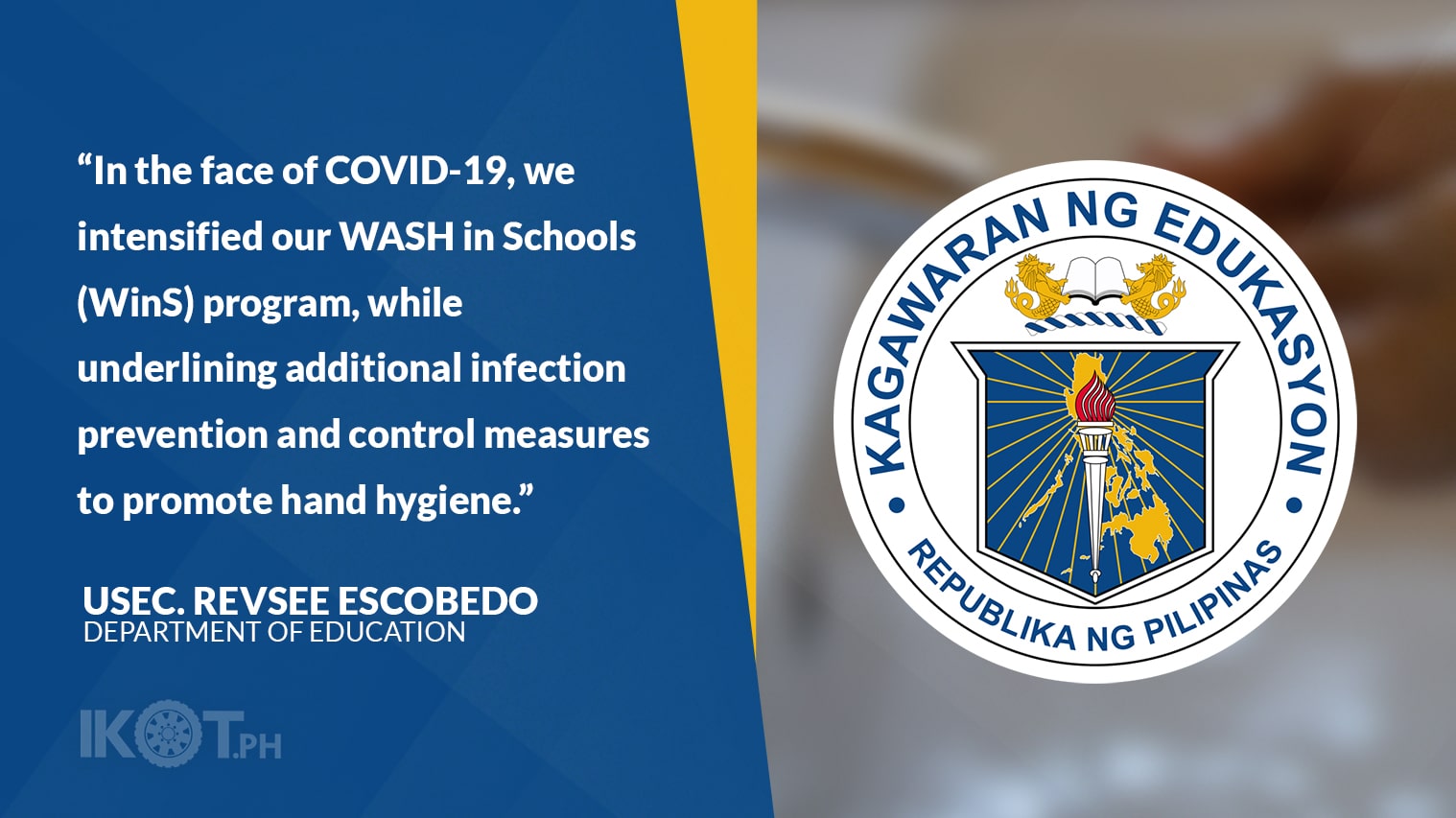 DEPED PROMOTES HANDWASHING IN SCHOOLS IKOT PH   REC 10 18 2022 Deped Min 