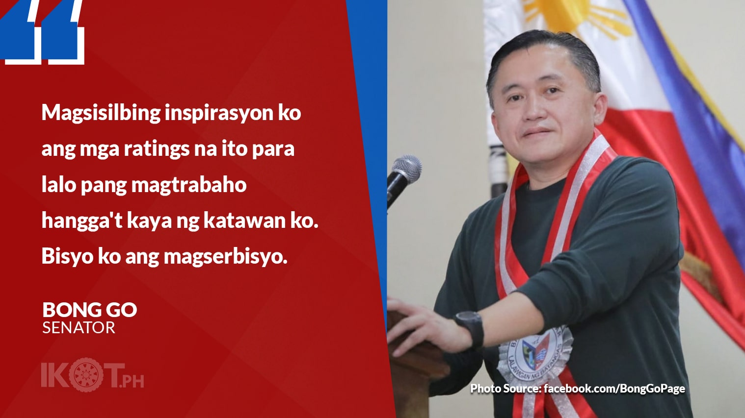 7 OUT OF 10 FILIPINOS TRUST BONG GO — IKOT.PH