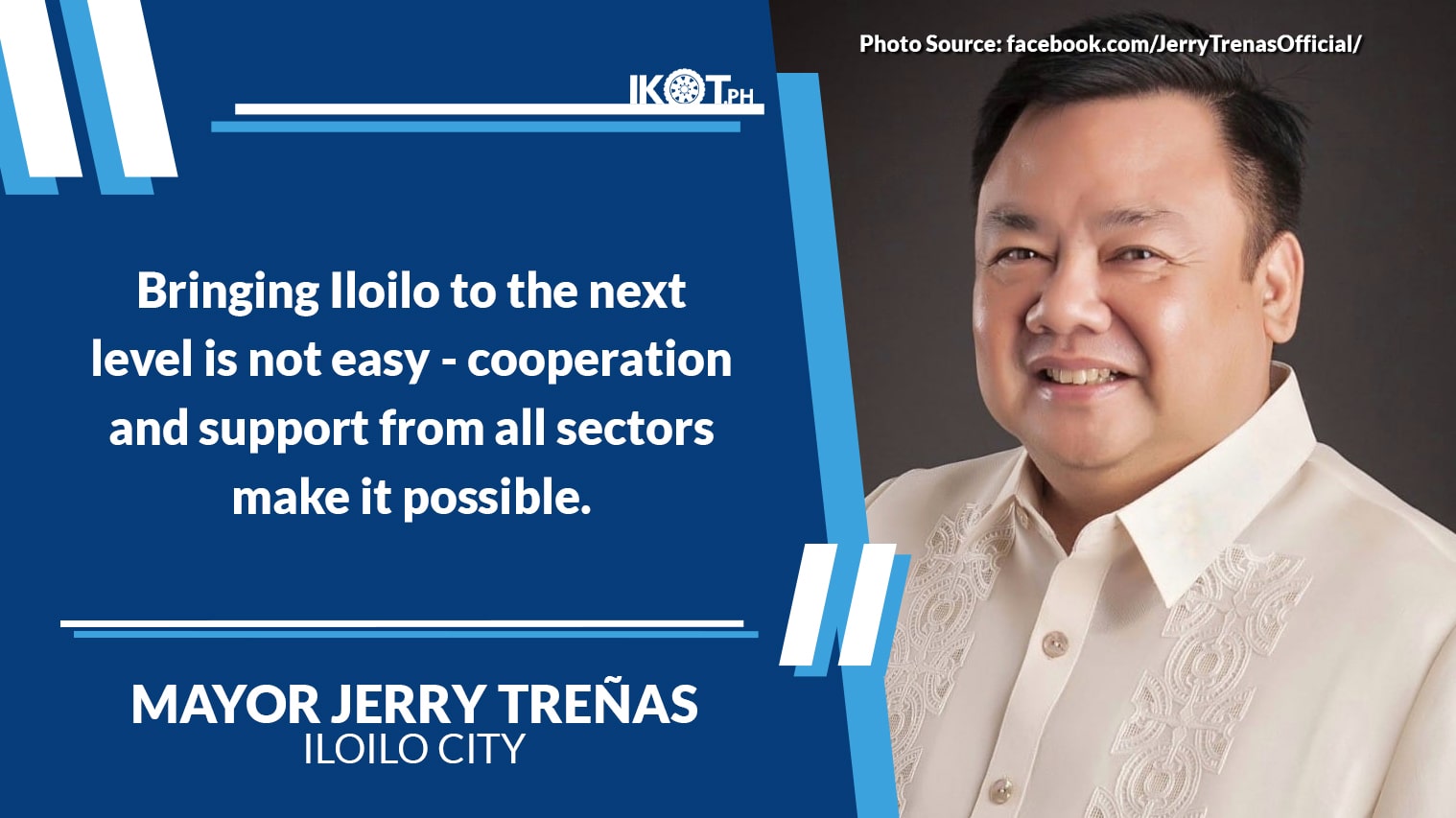 ILOILO CITY MAYOR TREÑAS TOPS PERFORMANCE SURVEY — IKOT.PH