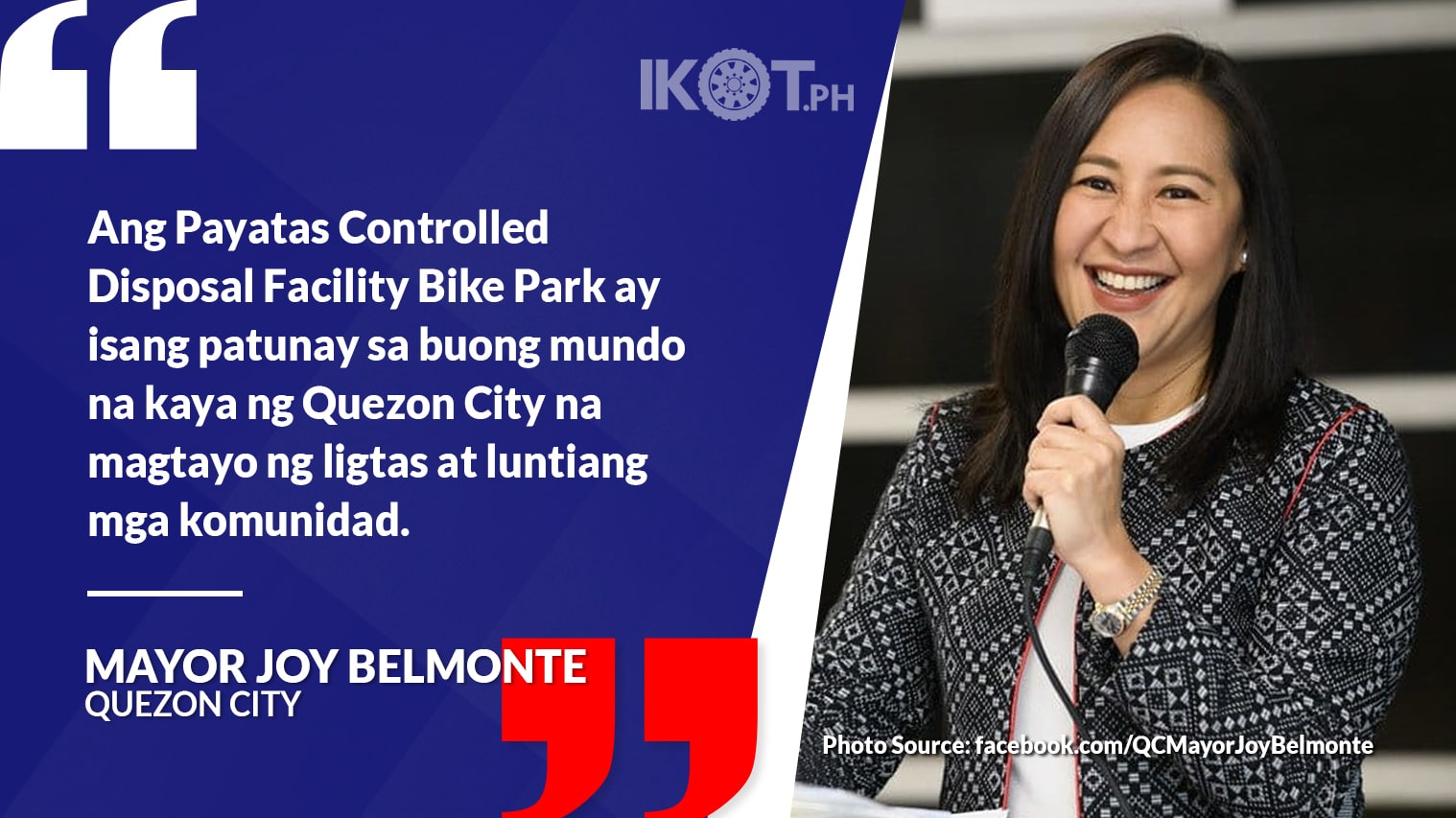 QC OPENS BIKE PARK, TRAIL AT PAYATAS DUMPSITE — IKOT.PH