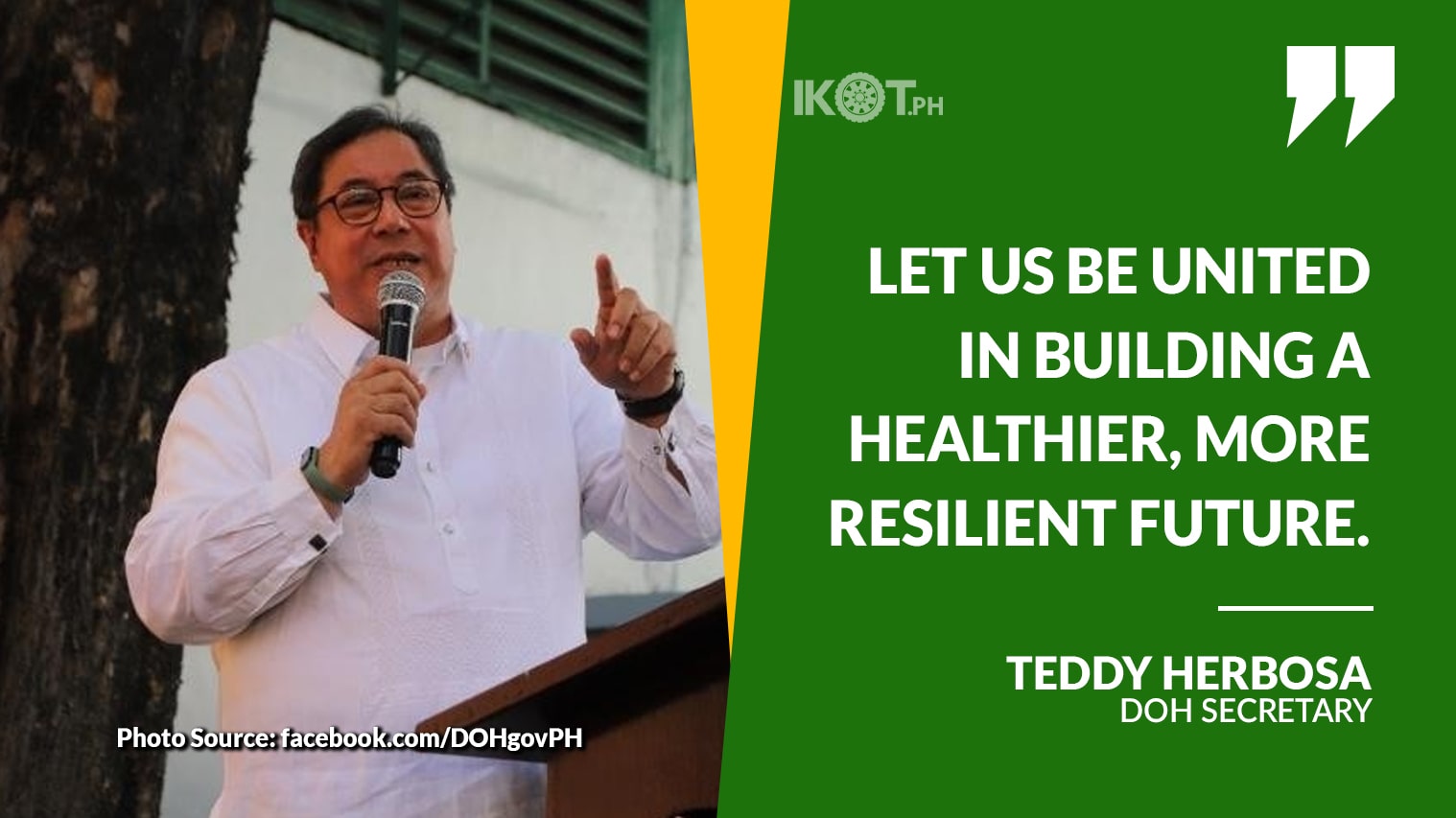 Herbosa Formally Assumes Post As Doh Chief — Ikot Ph