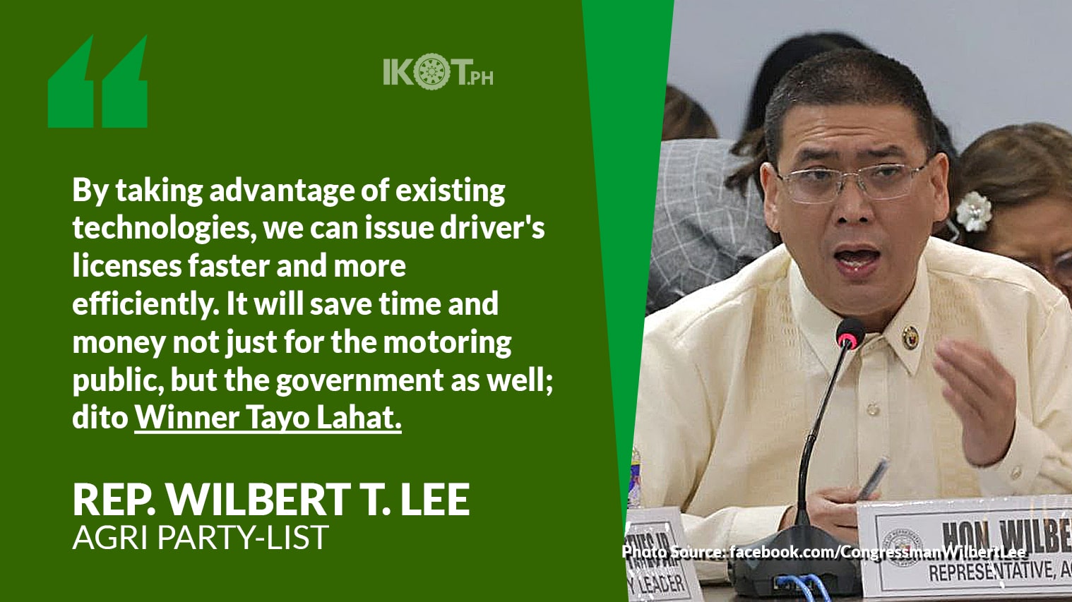 Lee To Lto: Issue Digital Licenses For Motorists — Ikot.ph