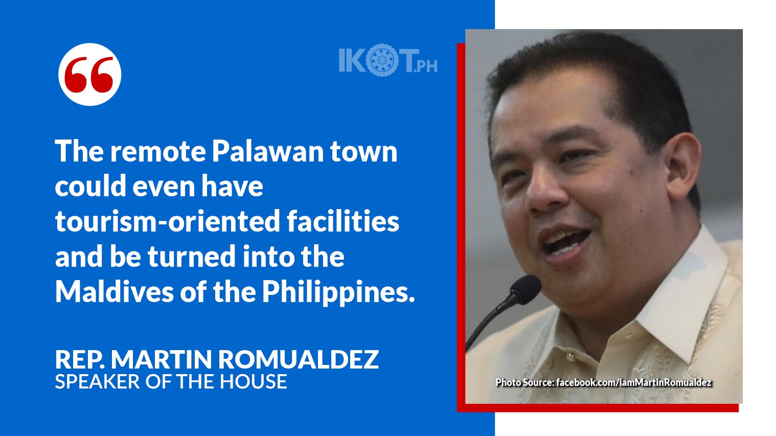 HOUSE TO SET P3B FOR PAG-ASA ISLAND, KALAYAAN — IKOT.PH