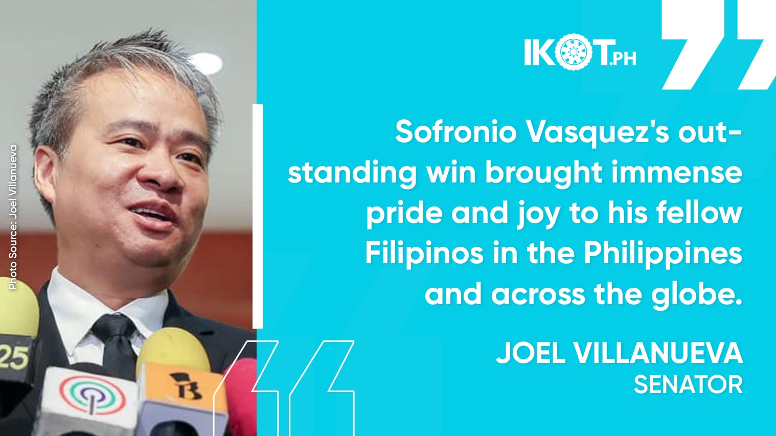 SENATE LAUDS THE VOICE USA CHAMP SOFRONIO VAZQUEZ — IKOT.PH